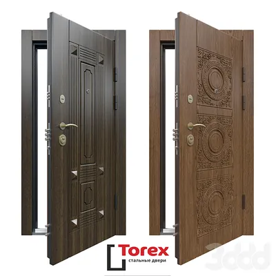 Фото входных дверей Torex в интерьерах