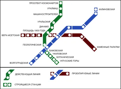 История Свердловского - Екатеринбургского метрополитена | Мир метро