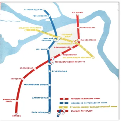 Карта метро СПб 2024 с расчетом времени и новыми станциями