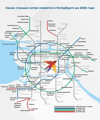 Интерактивная карта перспективного развития метро в Санкт-Петербурге  согласно официальным планам | Владислав Панкратов | Дзен