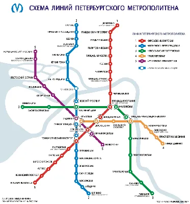 Санкт-Петербург - северная столица России!: Альтернативная схема метро Санкт -Петербурга