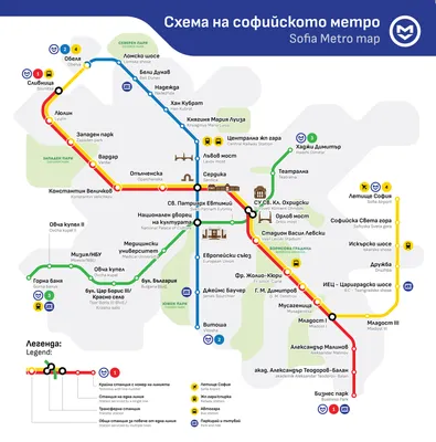 Operating metro - Metropolitan Sofia