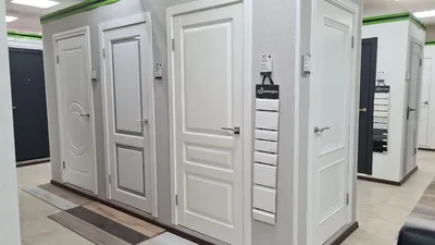 Межкомнатная дверь Бостон-1 глухая эмаль ral 7040 24409 купить по 17 550  руб. в Москве от фабрики СитиДорс