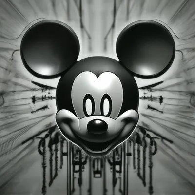 Mickey.mouse, Микки Маус с черными…» — создано в Шедевруме