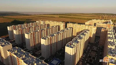 Ставрополь с высоты 200 метров - микрорайон Перспективный - YouTube