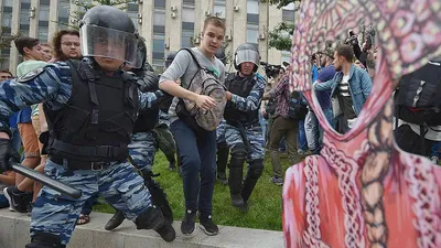 Митинг сторонников Навального в Краснодаре 12 июня. Фоторепортаж | Югополис