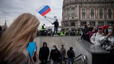 Владимир Путин выступил на митинге на Манежной площади в Москве • Президент  России