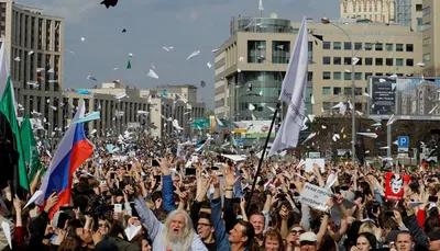 Митинг на Болотной площади в Москве прошел без происшествий - Delfi RU