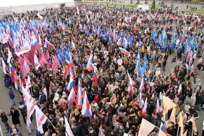 В Челябинске состоялся митинг-концерт «Россия-Крым-Донбасс»