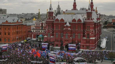 Свыше 9 тысяч человек пришли на митинг в поддержку референдумов за  присоединение Донбасса к России — Новости СГТУ — Саратовский  государственный технический университет имени Гагарина Ю.А.