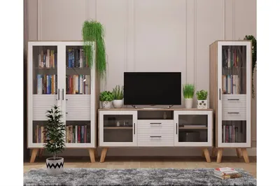 Стенка модульная Венеция 5 БЕСТО Икеа (IKEA) купить по цене 57790 в Москве,  артикул А0461513763 ✓ WallyTally.ru