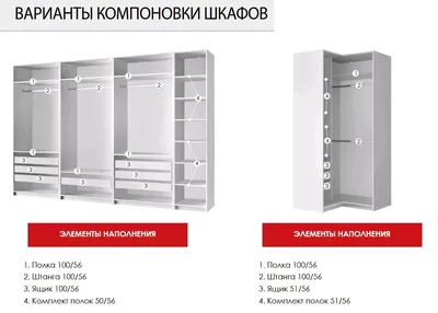 Модульные распашные шкафы - купить модульный распашной шкаф в  Санкт-Петербурге, цены от производителя в интернет-магазине \"Гуд мебель\"