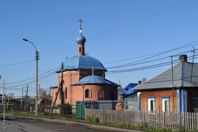 Новосибирская область Мошковский район Мошково Церковь Алексия, человека  Божия Фотография