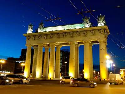 Московские ворота санкт петербург фото фотографии