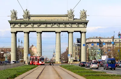 Московские Триумфальные ворота. Санкт-Петербург. Фото