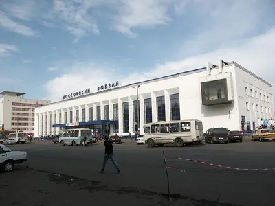 Нижний Новгород. Ромодановский вокзал и мельница М. Башкирова