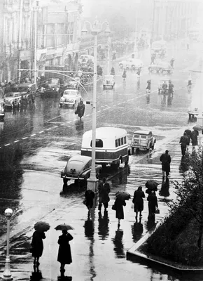 Москва в цвете. Середина 1950-х годов. Поражает обилие на улицах города  жизнерадостных людей. - YouTube