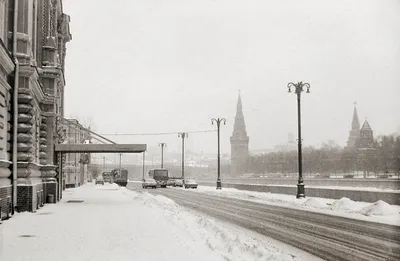 Улица Горького, Москва, 1980. Фотограф Игорь Пальмин