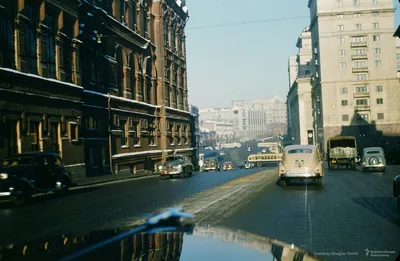 Фото \"«Зимняя мода 50-х»\", 1950 - 1953, г. Москва - История России в  фотографиях