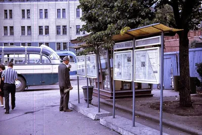 Москва 60-х ранее осеннее утро, …» — создано в Шедевруме