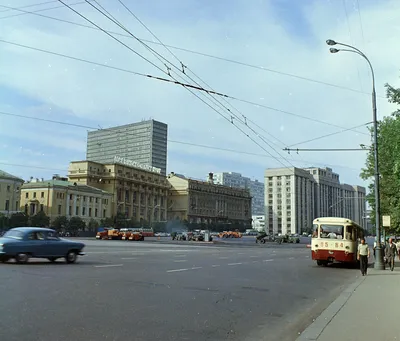 Советская Москва в 60-е годы