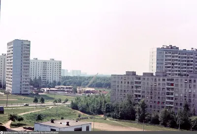 Фото \"Московские дома и улицы 80-х годов\", 1 мая 1986 - 1 октября 1987, г.  Москва - История России в фотографиях