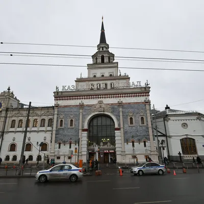 Площадь у Казанского вокзала в Москве | Улицы | Галерея