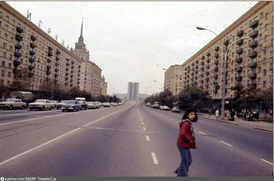 Кутузовский проспект - Retro photos