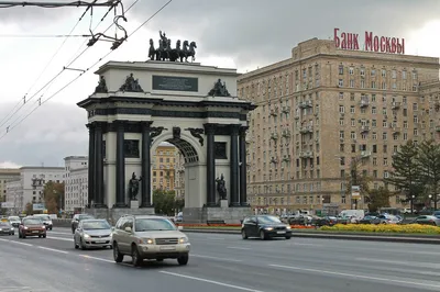 Москва. Поклонная гора и Кутузовский проспект