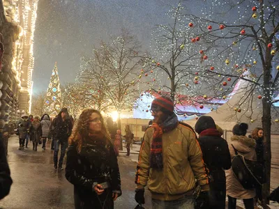 Поездка в Москву перед Новым годом это всегда очень волшебно 💖 | Instagram