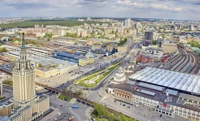 Площадь трех вокзалов - Москва - фотографии / Площадь трех вокзалов -  Комсомольская площадь в Москве / Вокзалы / Москва и Московская обл / Россия  / Фоторепортажи - Туры и отдых -