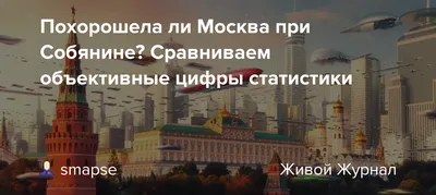 Собянин Лужкова не слаще. За 10 лет столичная власть изменила Москву  визуально, но сама не изменилась | Vgudok