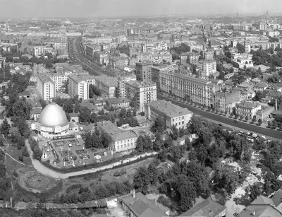 Москва с высоты птичьего полёта» — создано в Шедевруме