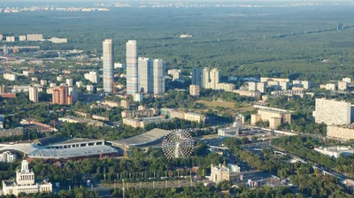 Москва с высоты птичьего полета :: Любовь Б – Социальная сеть ФотоКто