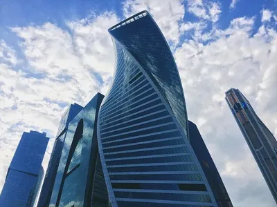 Москва с высоты Сити