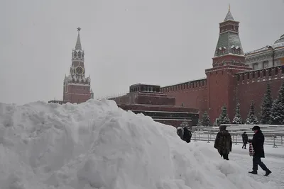 В Москве выпал первый снег - Российская газета