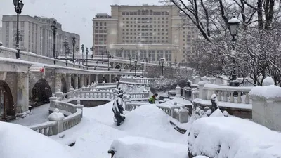 Москва – снежная королева! Впечатления соцсетей