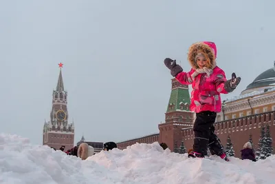 Москва, снег, солнышко, красивая …» — создано в Шедевруме