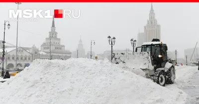 Снег в Москве убирают 60 тысяч человек :: Новости :: ТВ Центр