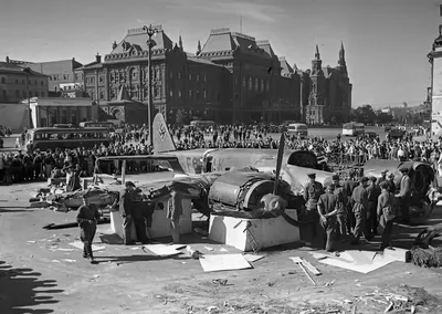 Вторая Мировая Война » Москва 1941 года (+60 ФОТО)