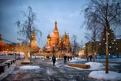 Как Москва в прошлом переживала снег и морозы