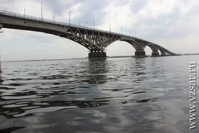 Саратовский железнодорожный мост — Википедия