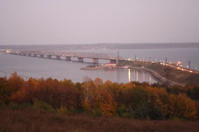 Ульяновск ЖД мост. Ulyanovsk railway bridge - YouTube