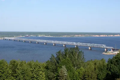 Мост через р. Волгу (г. Ульяновск) - ГК Бамтоннельстрой-Мост