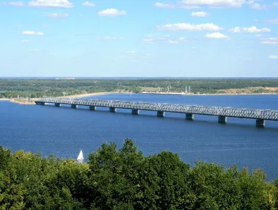 Старый Ульяновский (Императорский) мост через Волгу