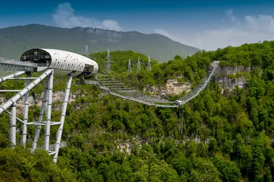 Подвесной мост Skybridge в Сочи попал в топ-10 лучших мест для фотосессий в  отпуске - Кубанские новости