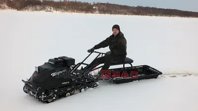 Электрическая мотособака Baltmotors | SNOW-BIKE