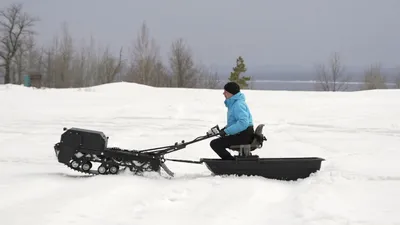 Мотособака БУРЛАК-M2 LFK 15 л.с. передний привод. Промысловик - купить по  цене - 144500 руб | Интернет-магазин СнегоТехника в Красноярске