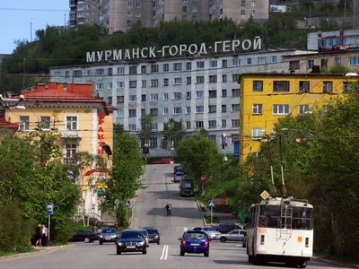 Мурманск — Старые фотографии — Фото — Городской электротранспорт