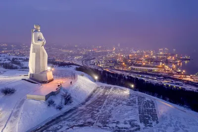 Мурманск зимой фото фотографии